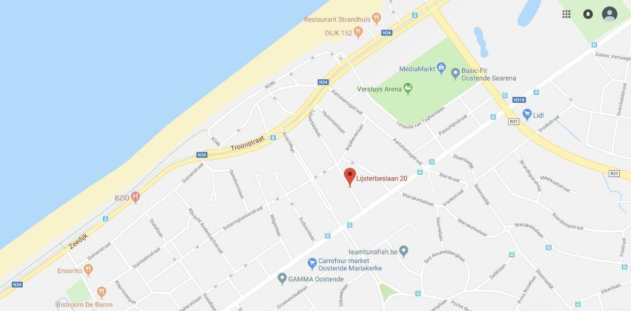 Villa Rowan Oostende Eksteriør bilde